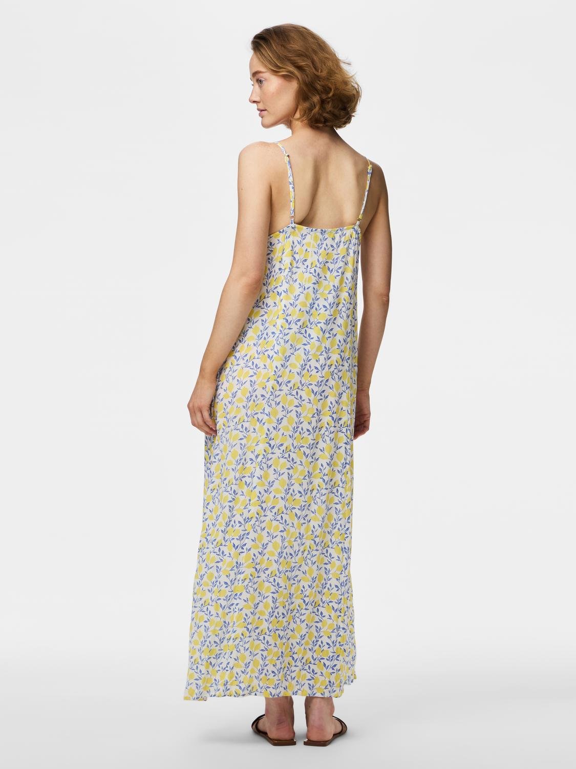 PCBARRI Long Dress - Cloud Dancer - VERO MODA & VILA Bergvik